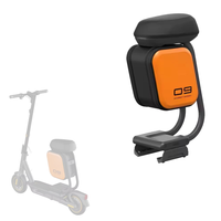 Sac de rangement pour siège arrière de trottinette électrique avec fixation par pince, housse rembourrée et installation facile