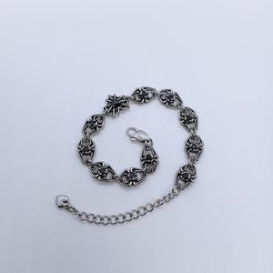 Stainless Steel Gothic Bracelet Punk Chain Bracelet With Purple Stone Spider Design Fashion Jewelry for <b>Men</b> Women Daily Rock - Product Image 2