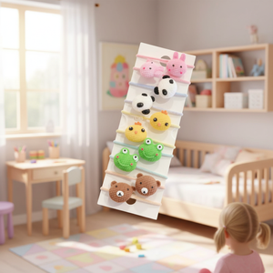 Vendita calda di tendenza di moda elastici eleganti con fiocco colorato accessori per bambini all'ingrosso in gomma e elastico - Product Image 3