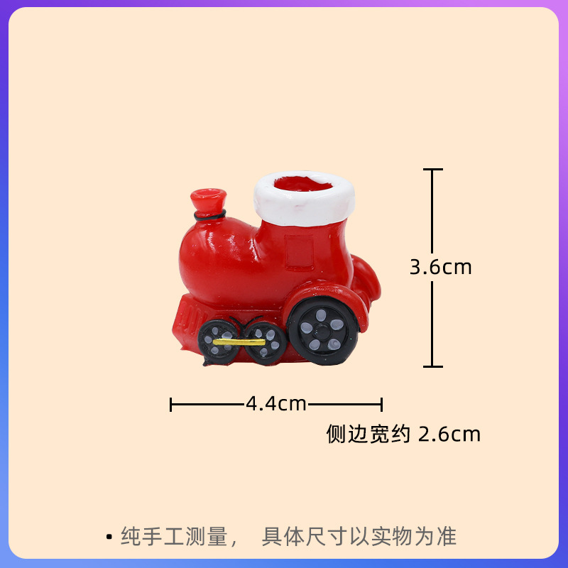 Christmas stocking locomotive