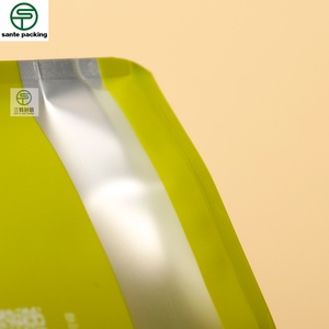 Custom Open Window Aluminum Stand up Pouch Eco-Friendly Waterproof Resealable Zipper Top for Shoes & Clothing Packaging - Product Image 3