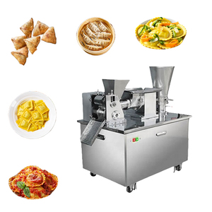 Máquina automática de fabricación de bolas de masa hervida rellenas al vapor de verduras Momo chinas de alta calidad Durable 220V Motor Samosa Empanada - Product Image 2