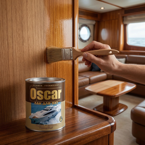 Yacht Varnish 0.8kg Alkyd Urethane High Gloss <b>Waterproof</b> Coating for Boats and Outdoor Wood Oscar - Product Image 3
