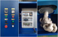 Petit équipement de recyclage multi-usages pour plastiques thermofusibles, destiné aux boîtes en mousse et aux matériaux rigides