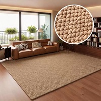 Tapis antidérapant à texture de bambou moderne, tapis de sol pas cher pour salon, chambre à coucher, décoration intérieure