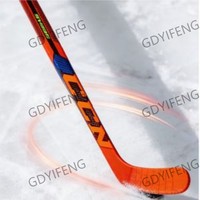 Bâton de hockey sur glace pour enfants en fibre de carbone ZL, durable, courbe 360g, léger, longueur 165cm, flex 60/62/58 pouces, pour l'intérieur