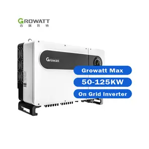 Growatt Max 80-125ktl3x Na Grade Inversor 50KW 60KW 80KW 100KW 120W Fotovoltaica Power Station trifásico PV Inversor Solar