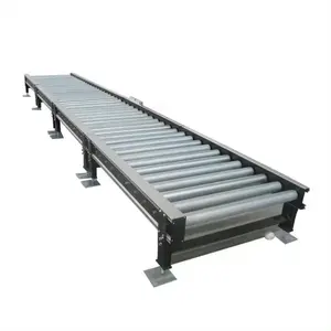 Factory Price Steel Roller Conveyor Assembly Line Production Transportation Straight Running Roller Conveyor