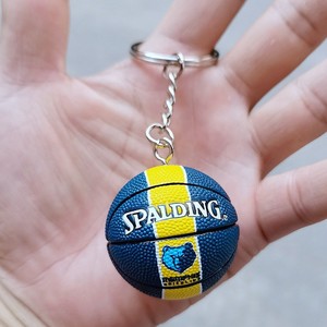<span class=keywords><strong>Porte</strong></span>-clés de montagne à thème basketball, style dessin animé, étanche, léger, vente en gros - Product Image 6