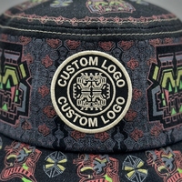 Chapeau Bob Personnalisé avec Cordon de Serrage, Imprimés Africains de Luxe, Chapeaux Bob pour Hommes