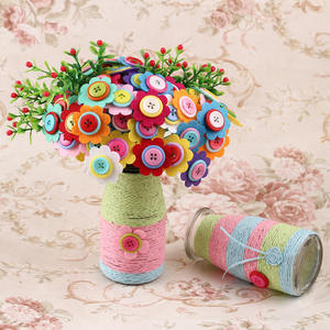 Dropshipping Shopify, regalo del Día del maestro, Kit educativo para manualidades DIY para niños, ramo de botones no tejidos, conjunto de actividades preescolares - Product Image 2