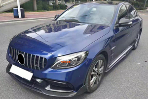 Auto partes W205 <span class=keywords><strong>tuning</strong></span> bodykit para Mercedes Benz C63 W205 parachoques delantero con rejilla - Product Image 4