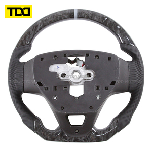 Volante de Fibra de Carbono Real TDD Compatible con Ford Explorer 2011-2019 Taurus 2013-2019 - Product Image 5