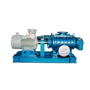 สแตนเลสสตีลรากโรตารี่ 10hp ปลา/กุ้งฟาร์ม tri/สามกลีบรากblower miniรากaerator blower