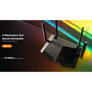 Đã sử dụng Bộ định tuyến băng tần kép TENDA AC11-1200Mbps-MU-MIMO - 5 ăng ten-Phần mềm tiếng Anh-được sở hữu trước trong điều kiện mới - Product Image 4