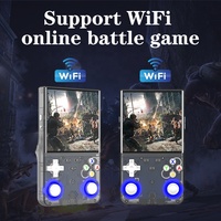 Console de jeu portable rétro R36 de qualité supérieure, écran HD IPS de 4 pouces, système Linux, version WiFi, lecteur de jeux vidéo de poche