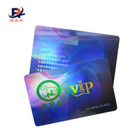 Fabrik preis Großhandel RFID 13,56 MHz HF Fudan F08 S50 Holo graphischer Visitenkarte druck Made in China