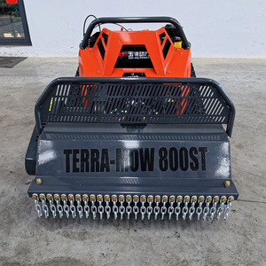 En stock, livraison rapide : Tondeuse à fléaux sur chenilles télécommandée à braquage zéro de 800 mm pour la vente - Product Image 2