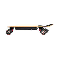 Planche à roulettes électrique légère en bambou pour la ville, E-Skateboard avec roues en PU lisses, Mini planche à roulettes électrique