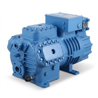 Compresor de Refrigeración Semihermético Refcomp SP6H400E Nuevo, 40HP, 6 Cilindros, 246kg, Refrigeración por Aire, Bajo Ruido