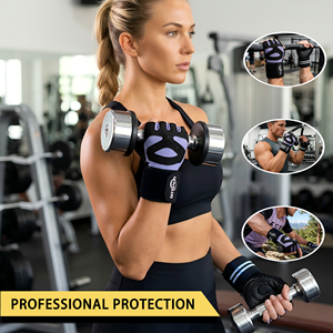 <span class=keywords><strong>Guantes</strong></span> de Entrenamiento <span class=keywords><strong>para</strong></span> Mujer con Soporte <span class=keywords><strong>para</strong></span> Muñeca, <span class=keywords><strong>Guantes</strong></span> Transpirables con Palma de Panal <span class=keywords><strong>para</strong></span> Levantamiento de Pesas, <span class=keywords><strong>Guantes</strong></span> de Gimnasio de Microfibra - Product Image 3