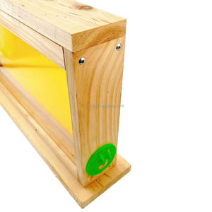 BAQIAN Nuevas herramientas de apicultura Caja de <span class=keywords><strong>colmena</strong></span> de madera <span class=keywords><strong>Colmena</strong></span> para observación de abejas <span class=keywords><strong>Colmena</strong></span> - Product Image 4