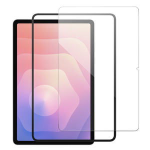 新入荷 2.5Dフィルムセーバー強化ガラス Samsung Galaxy Tab S10 Lite用スクリーンプロテクター - クリアケース対応 スムーズな感触 - Product Image 2