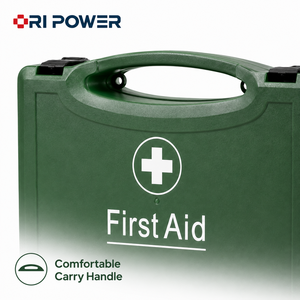 ORIPOWER Trousse de premiers <span class=keywords><strong>secours</strong></span> portable en plastique rigide <span class=keywords><strong>vide</strong></span>, boîte de rangement médical pour le bureau, l'atelier, les situations d'urgence - Product Image 5