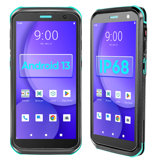 FYJ F9825 5 Inch 1D 2D Scanner Touch Screen Handheld Wifi Industrial Terminal Pda Android Data Terminal Handheld Pda