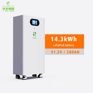 แบตเตอรี่เก็บพลังงานแสงอาทิตย์ CTS 51.2V 280Ah 10-15kWh ระบบอัจฉริยะติดผนังแบบออฟกริด CAN IP54 รุ่น CTS-LR51100 - Product Image 6