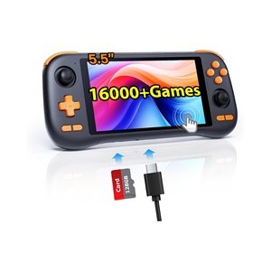 เครื่องเล่นเกมพกพา K56 หน้าจอสัมผัส 5.5 นิ้ว รองรับ WIFI 5 แบตเตอรี่ในตัว 5000mAh เครื่องเล่นเกมย้อนยุค ระบบแอนดรอยด์ - Product Image 1