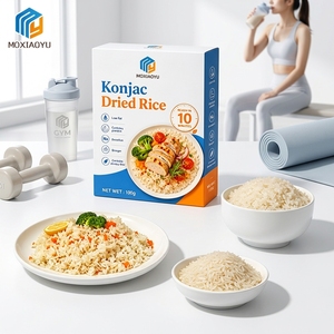 Emballage personnalisé Riz sec de konjac Solutions alimentaires santé faibles en calories Aliments végétaliens Riz sec de konjac - Product Image 1