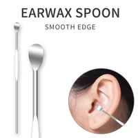 Ensemble de manucure et pédicure professionnel JM de haute qualité en acier inoxydable, 4 pièces, avec étui en cuir PVC, outils de réparation des ongles faciles à utiliser