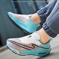Sneakers rétro de luxe personnalisées avec logo, respirantes, à lacets, pour hommes, pour la remise en forme, la randonnée et la marche
