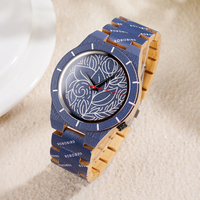 Montre en bois à quartz classique faite à la main, personnalisable avec logo OEM, faible MOQ, dropshipping, vente en gros, aiguilles, résistance à l'eau 3 ATM, unisexe