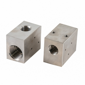 Corps de vanne pneumatique, 10189181, Pièce de tête de découpe à jet d'eau pur - Product Image 1