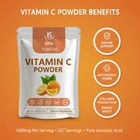 Poudre de vitamine C 100% naturelle de haute qualité certifiée casher et halal