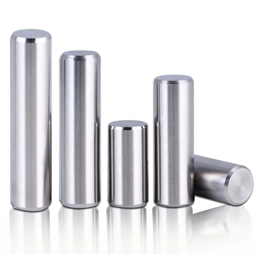 Kustom 2mm 7mm berongga silinder lurus berulir Knurl aluminium Stainless Steel Dowel Pin