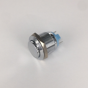 5A معدن الفولاذ المقاوم للصدأ الألومنيوم IP65 19 الكرة إعادة تعيين رئيس الضغط على زر التبديل - Product Image 2