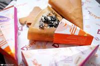 Emballage alimentaire jetable recyclable pour pâtisserie à emporter, boîte en papier pour anniversaire, donuts, pâtisseries, gâteaux, sushis, crêpes, biscuits