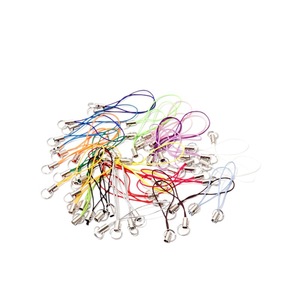 Cordon de téléphone personnalisé coloré avec boucle métallique, plusieurs couleurs, pour téléphone portable, clé USB, carte de bus, jouet, poupée, bijoux faits main - Product Image 3