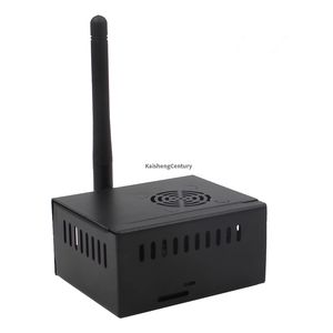 علبة معدنية لـ Orange <span class=keywords><strong>Pi</strong></span> Zero 2 طراز A_OPIZero2Case_02 تدعم التبريد المزدوج للهوائيات الخارجية، ملحقات إلكترونية - Product Image 1