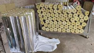 Matériaux d'isolation thermique en fibre <span class=keywords><strong>de</strong></span> <span class=keywords><strong>verre</strong></span> 50mm <span class=keywords><strong>100mm</strong></span> Isolation <span class=keywords><strong>de</strong></span> tuyau <span class=keywords><strong>Laine</strong></span> <span class=keywords><strong>de</strong></span> fibre <span class=keywords><strong>de</strong></span> <span class=keywords><strong>verre</strong></span> - Product Image 5