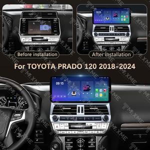 Cadre d'autoradio de haute qualité, vente directe d'usine, cadre d'écran de voiture, panneau de navigation DVD pour <span class=keywords><strong>TOYOTA</strong></span> PRADO 2018-2024 - Product Image 5