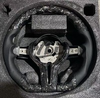 Volant en fibre de carbone forgé LED YLD pour BMW F10 F30 F32 M2 M3 M4 M5 M6 E46 E92 X1 X2 X3 X4 X5 X6