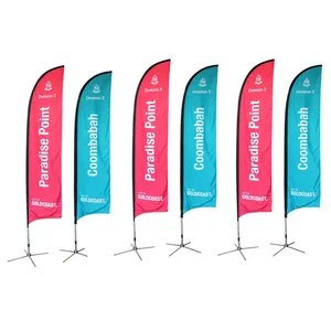 Feather Flags Advertising Banner Printing Blade Wind Flag Banner