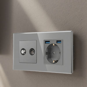 Touchmi all'ingrosso <span class=keywords><strong>presa</strong></span> <span class=keywords><strong>a</strong></span> muro per la casa intelligente WiFi e interruttore conveniente sicura <span class=keywords><strong>presa</strong></span> per la Germania 16A Standard 250v Max. Voltaggio - Product Image 4