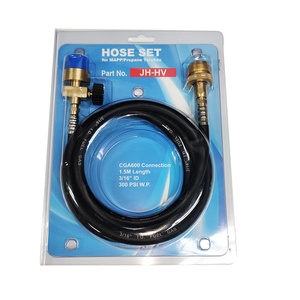 Jeu <span class=keywords><strong>de</strong></span> tuyaux <span class=keywords><strong>de</strong></span> soudage supérieurs pour torches Mapp/Propane Connexion CGA600 pour l'industrie <span class=keywords><strong>de</strong></span> la soudure connecter le <span class=keywords><strong>tuyau</strong></span> <span class=keywords><strong>de</strong></span> <span class=keywords><strong>bouteille</strong></span> <span class=keywords><strong>de</strong></span> <span class=keywords><strong>gaz</strong></span> - Product Image 1