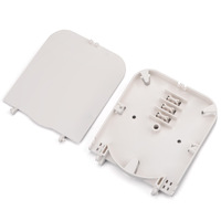 Plateau de raccordement à fibre optique en plastique ABS 12 cœurs, cassette optique de haute qualité, boîte de protection pour tube thermorétractable FTTH