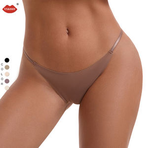 ملابس داخلية نسائية بتصميم مريح وملمس طبيعي، مع مشبك معدني، متوفرة بمقاسات كبيرة، سروال داخلي غير مرئي للنساء - Product Image 2